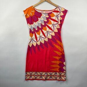 Y2K Retro Abstract Print Mini Women's Dress